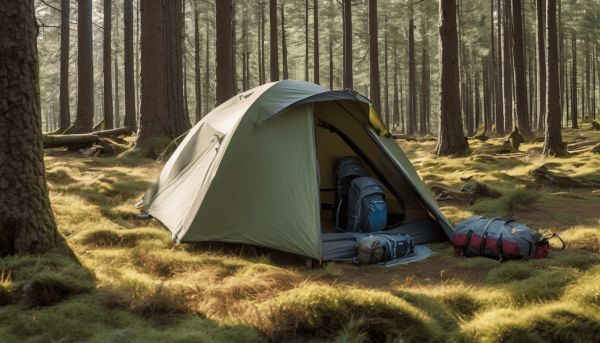 Tente 2 places idéale pour vos bivouacs en plein air