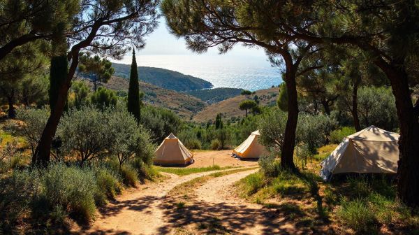 Top campsites près de Saint-Tropez : confort à L'argentière