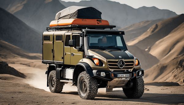 Unimog camping car : voyagez en autonomie avec robustesse